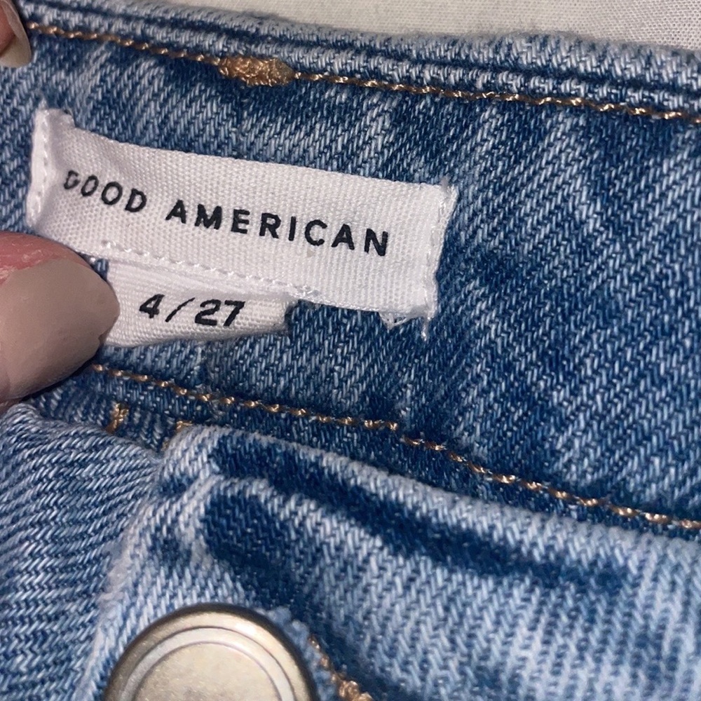 Good American weightless good 90’s in Indigo